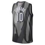 Brooklyn Nets Trikot Ben Simmons Nike 2024-25 City Edition Grau Swingman - Herren